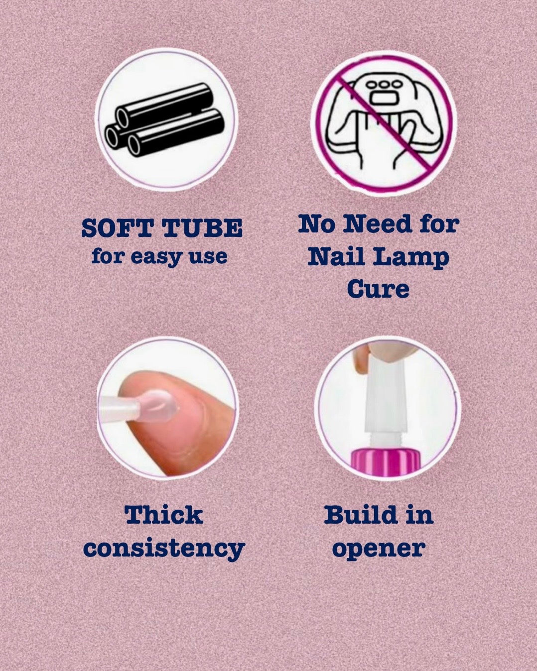 Semi solid glue