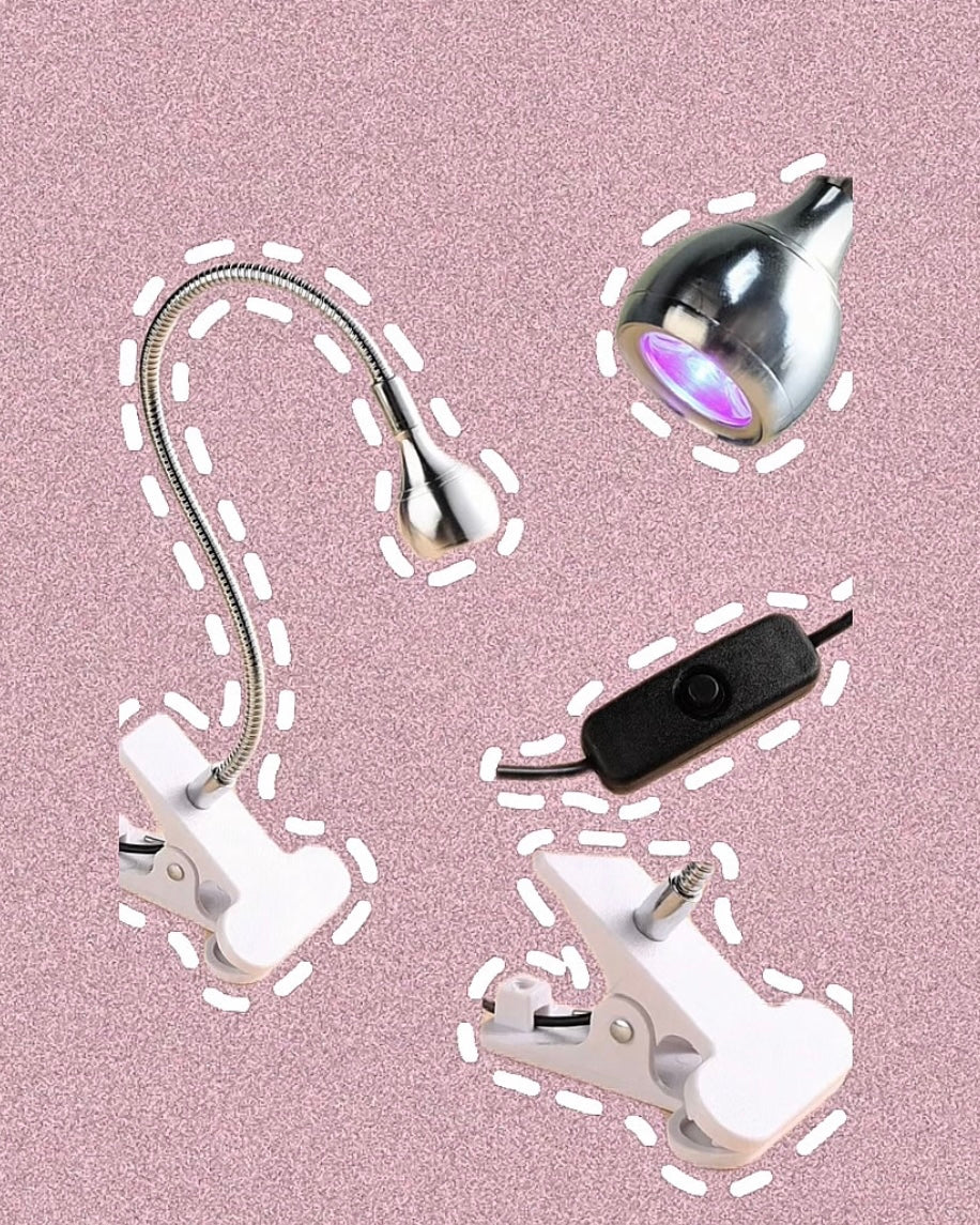 Clip-On UV lamp